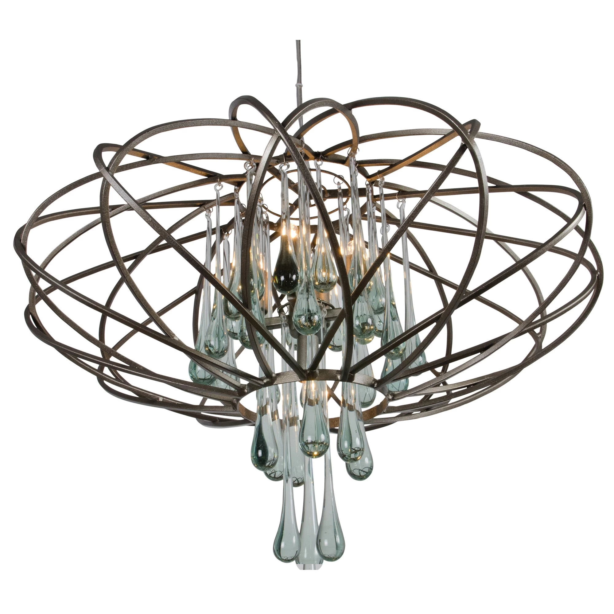 Area 51 151C05NB 5-Light Pendant Light - New Bronze 3 Area 51 151C05NB 5-Light Pendant Light - New Bronze