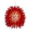 Urchin 169M01RE 1-Light Mini Pendant - Super Red 2 Urchin 169M01RE 1-Light Mini Pendant - Super Red -Hanging Lighting 169M01RE