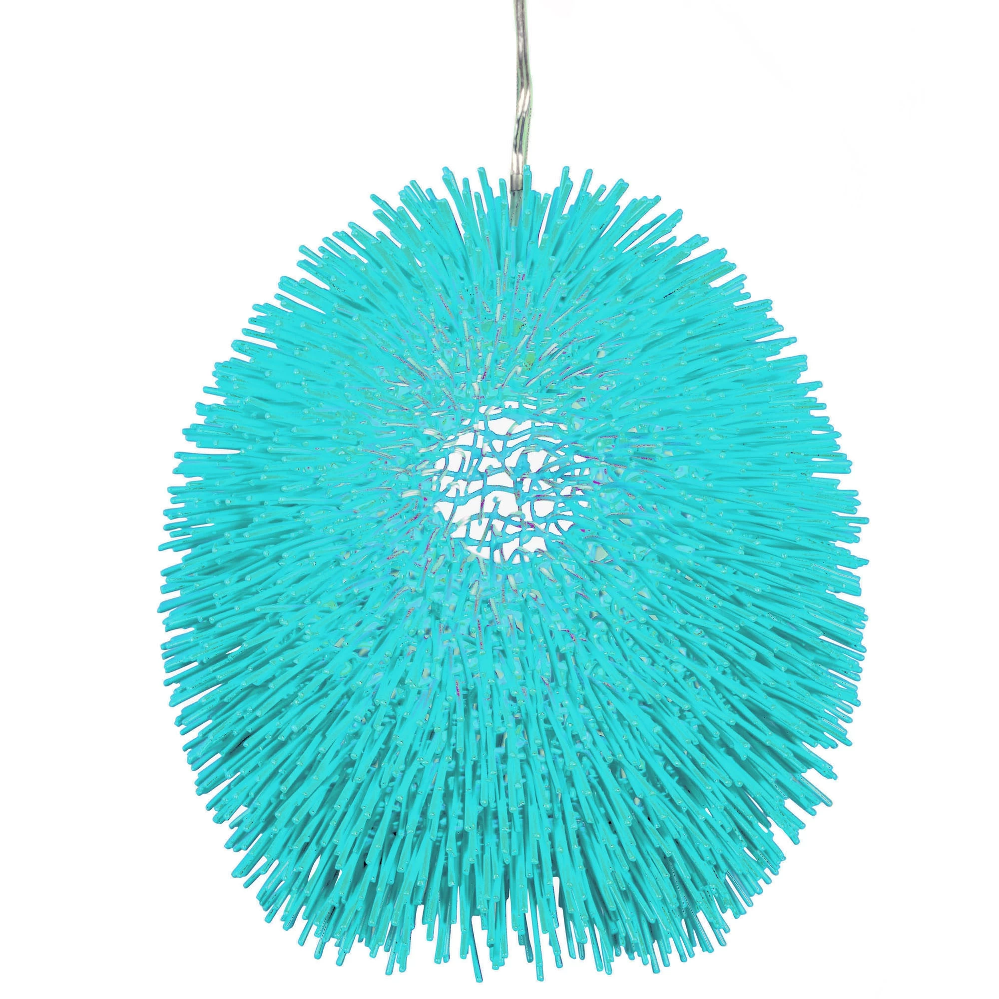 Urchin 169P01AQ 1-Light Pendant Light - Aqua Velvet 3 Urchin 169P01AQ 1-Light Pendant Light - Aqua Velvet