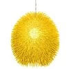 Urchin 169P01YE 1-Light Pendant Light - Un-Mellow Yellow -Hanging Lighting 169P01YE