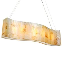 Big 178N06A 6-Light Kitchen Island Pendant - Kabebe Shell
