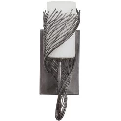 Flow 240K01SL 1-Light Wall Sconce - Steel -Hanging Lighting 240K01SL 2