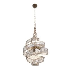 Flow 240P03HO 3-Light Pendant Light - Hammered Ore -Hanging Lighting 240P03HO 2