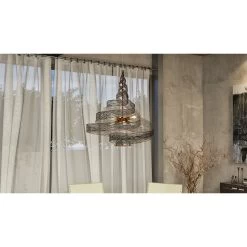 Flow 240P06HO 6-Light Pendant Light - Hammered Ore -Hanging Lighting 240P06HO 1
