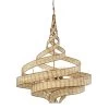 Flow 240P08BTR 8-Light Twist Pendant Light - Baguette/Natural Rattan -Hanging Lighting 240P08BTR 7f45ac33 e2ab 4d77 8f2c ed73a420ab9c