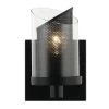 So Inclined 246B01BL 1-Light Vanity Light - Black 2 So Inclined 246B01BL 1-Light Vanity Light - Black -Hanging Lighting 246B01BL 1