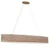 Flow 247N06HO 6-Light Kitchen Island Pendant - Hammered Ore -Hanging Lighting 247N06HO