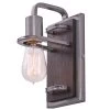 Lofty 268B01SL 1-Light Vanity Light - Steel 2 Lofty 268B01SL 1-Light Vanity Light - Steel -Hanging Lighting 268B01SL