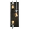 Lofty 268W03SL 3-Light Wall Sconce - Steel -Hanging Lighting 268W03SL
