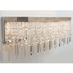 Barcelona 270B04TR 4-Light Vanity Light - Transcend Silver -Hanging Lighting 270B04TR 1