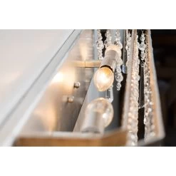 Barcelona 270B04TR 4-Light Vanity Light - Transcend Silver -Hanging Lighting 270B04TR 4