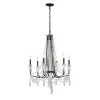 Barcelona 270C06OX 6-Light Chandelier - Onyx -Hanging Lighting 270C06OX