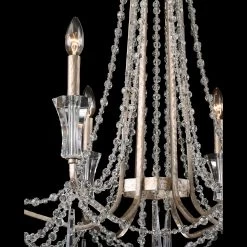 Barcelona 270C06TR 6-Light Chandelier - Transcend Silver -Hanging Lighting 270C06TR alt 1