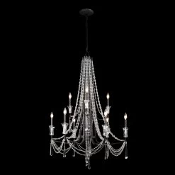 Barcelona 270C09OX 9-Light Chandelier - Onyx -Hanging Lighting 270C09OX 2