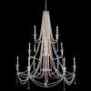 Barcelona 270C12TR 12-Light Chandelier - Transcend Silver -Hanging Lighting 270C12TR