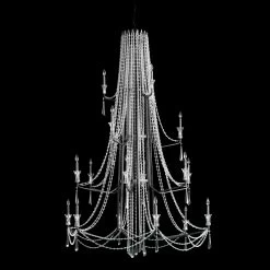 Barcelona 270C18OX 18-Light Chandelier - Onyx -Hanging Lighting 270C18OX 1