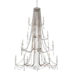 Barcelona 270C18TR 18-Light Chandelier - Transcend Silver -Hanging Lighting 270C18TR 3