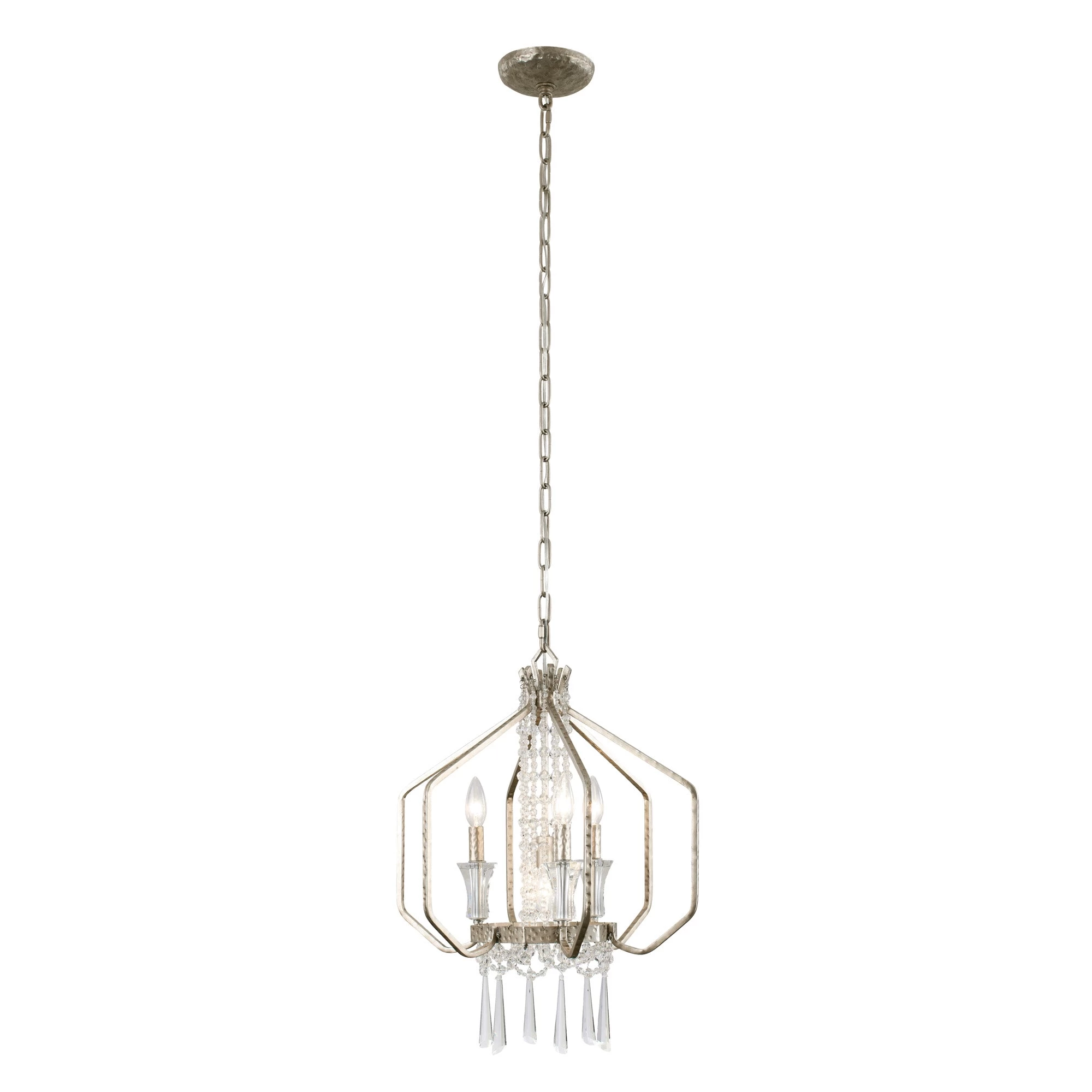 Barcelona 270P04TR 4-Light Pendant Light - Transcend Silver 7 Barcelona 270P04TR 4-Light Pendant Light - Transcend Silver - Image 5