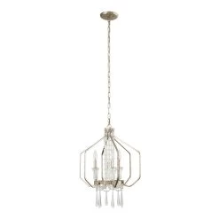 Barcelona 270P04TR 4-Light Pendant Light - Transcend Silver 15 Barcelona 270P04TR 4-Light Pendant Light - Transcend Silver -Hanging Lighting 270P04TR 3ev1
