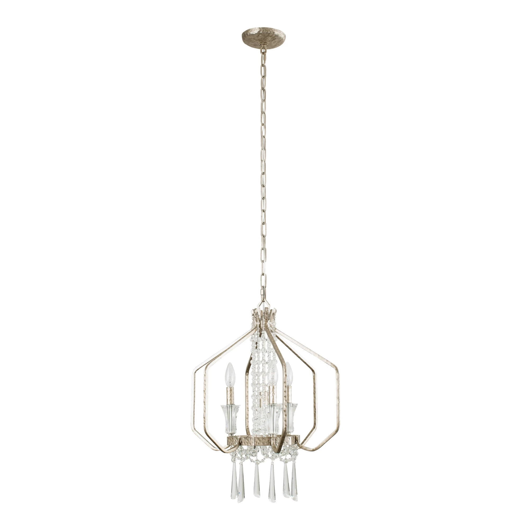 Barcelona 270P04TR 4-Light Pendant Light - Transcend Silver 8 Barcelona 270P04TR 4-Light Pendant Light - Transcend Silver - Image 6