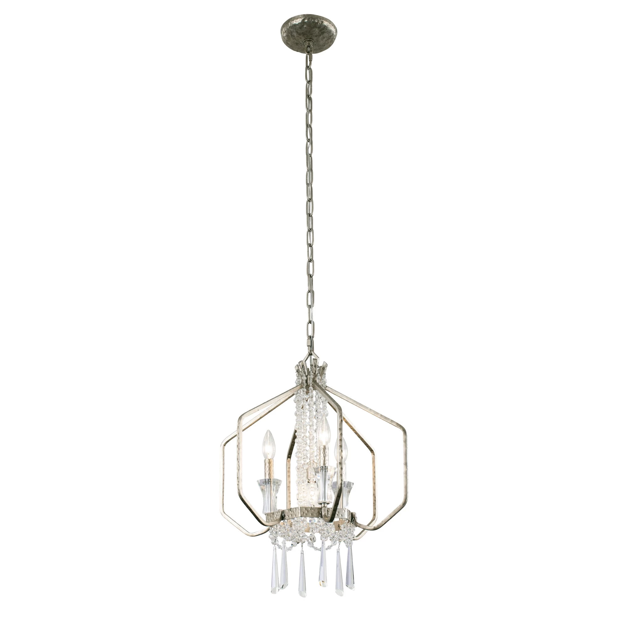 Barcelona 270P04TR 4-Light Pendant Light - Transcend Silver 9 Barcelona 270P04TR 4-Light Pendant Light - Transcend Silver - Image 7