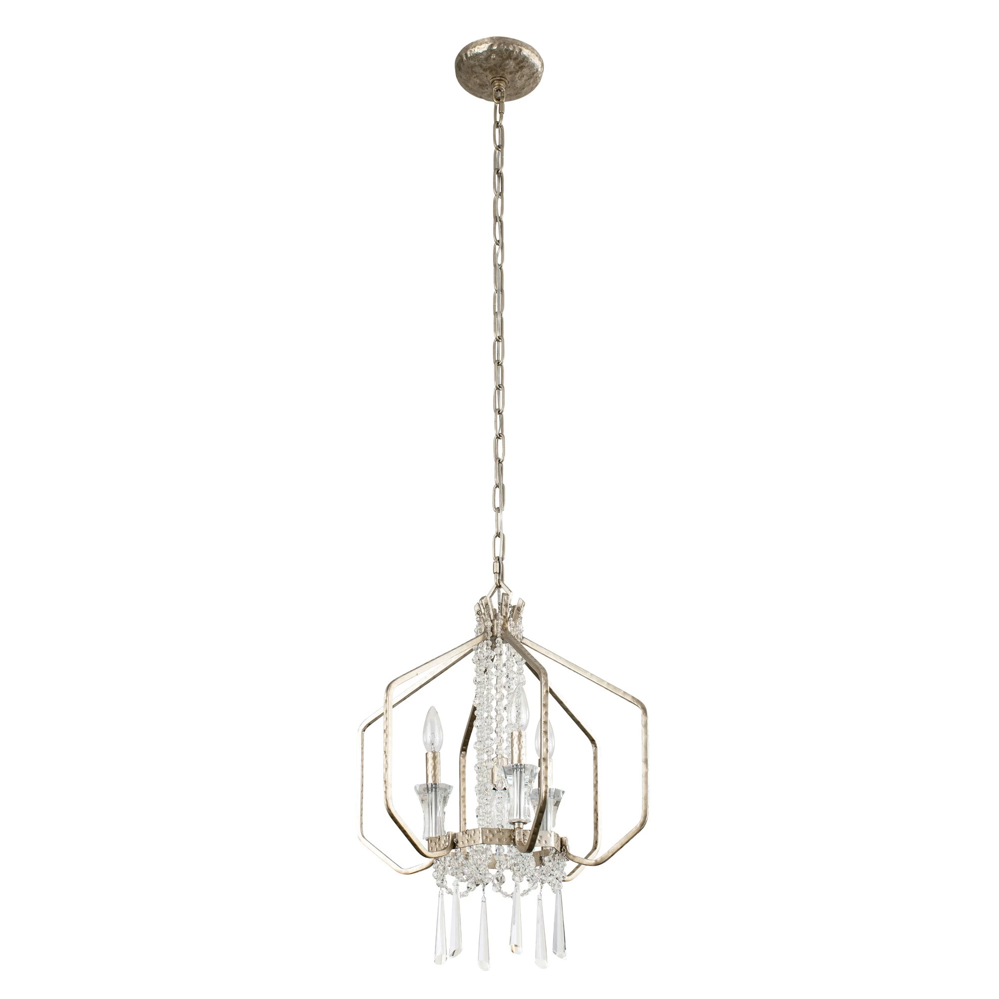 Barcelona 270P04TR 4-Light Pendant Light - Transcend Silver 10 Barcelona 270P04TR 4-Light Pendant Light - Transcend Silver - Image 8