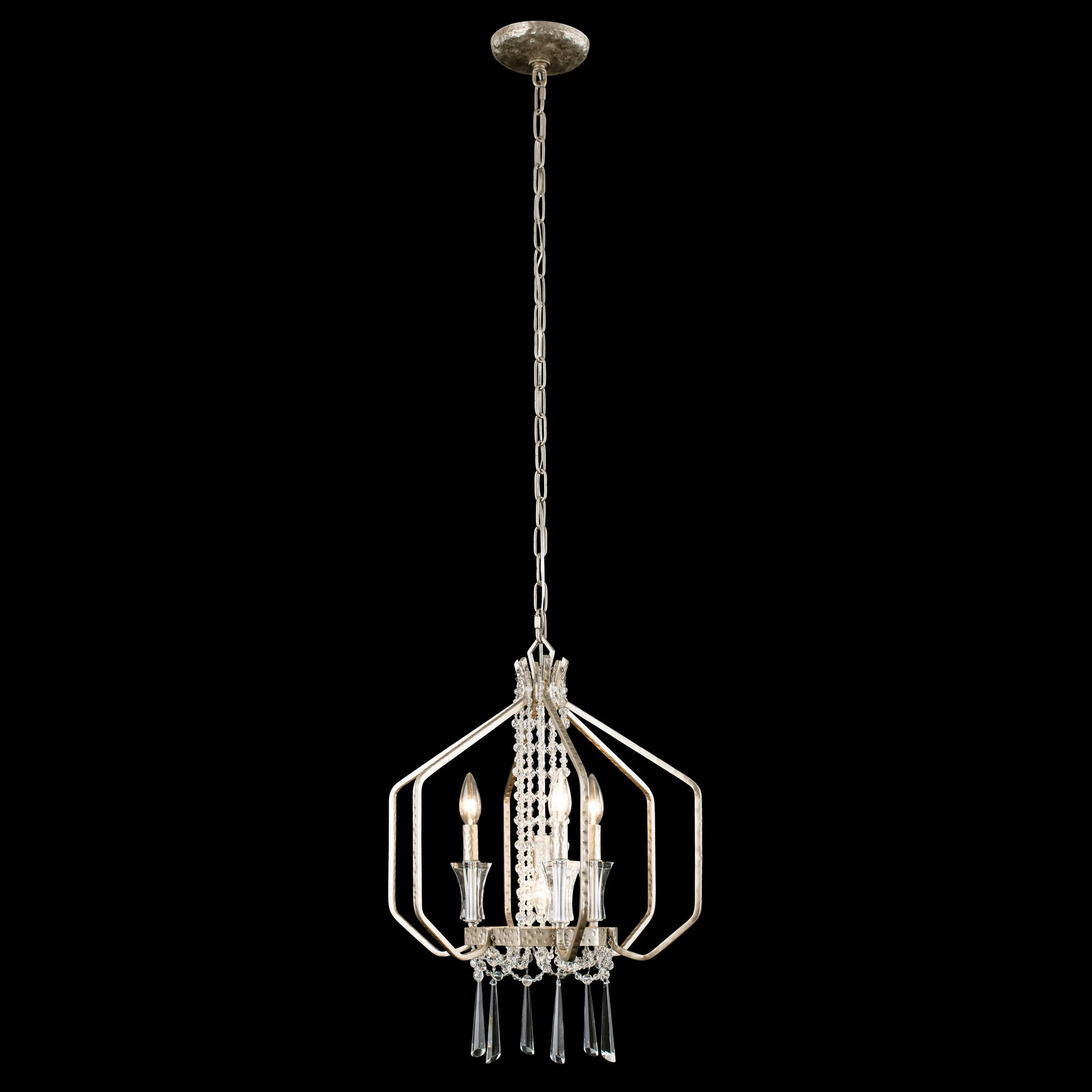 Barcelona 270P04TR 4-Light Pendant Light - Transcend Silver 5 Barcelona 270P04TR 4-Light Pendant Light - Transcend Silver - Image 3