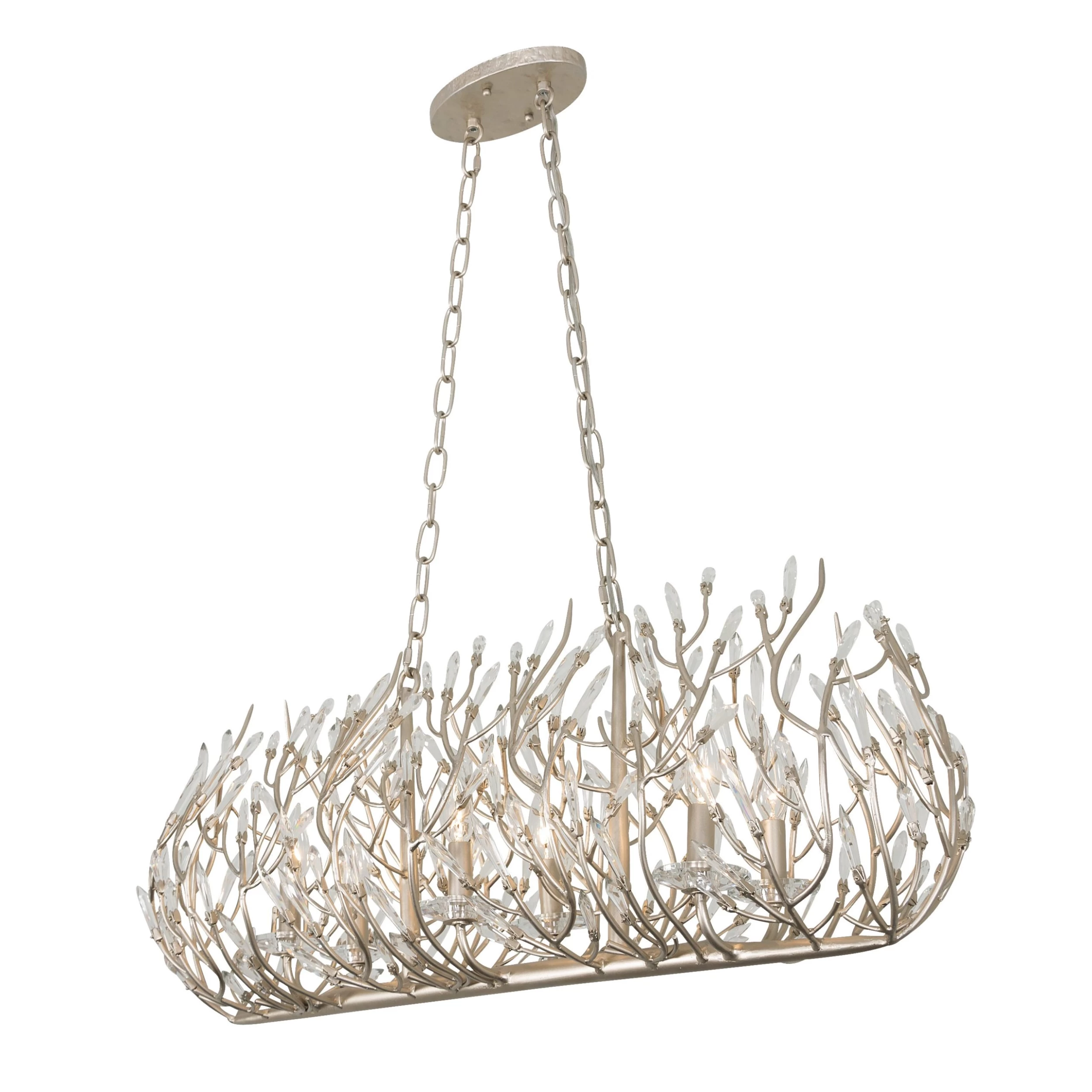Bask 271N06GD 6-Light Kitchen Island Pendant - Gold Dust 4 Bask 271N06GD 6-Light Kitchen Island Pendant - Gold Dust - Image 2