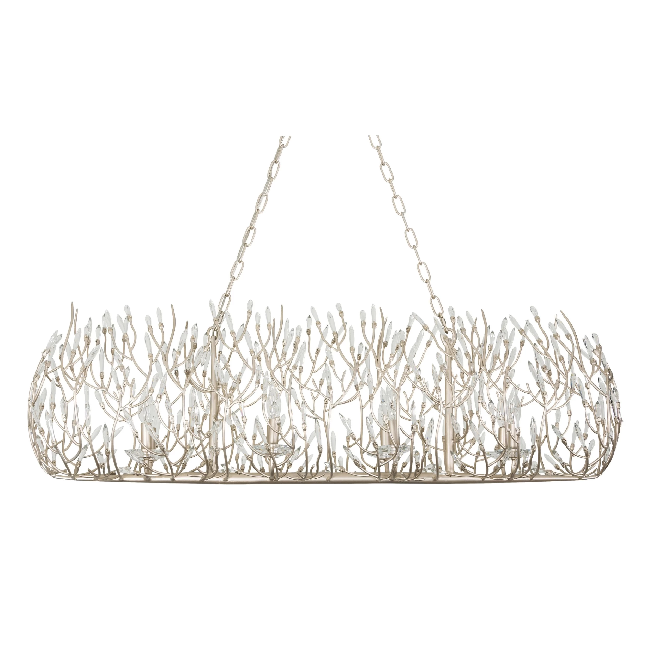 Bask 271N08GD 8-Light Kitchen Island Pendant - Gold Dust 5 Bask 271N08GD 8-Light Kitchen Island Pendant - Gold Dust - Image 3