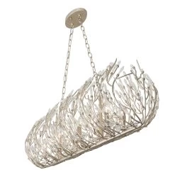 Bask 271N08GD 8-Light Kitchen Island Pendant - Gold Dust 14 Bask 271N08GD 8-Light Kitchen Island Pendant - Gold Dust -Hanging Lighting 271N08GD 6
