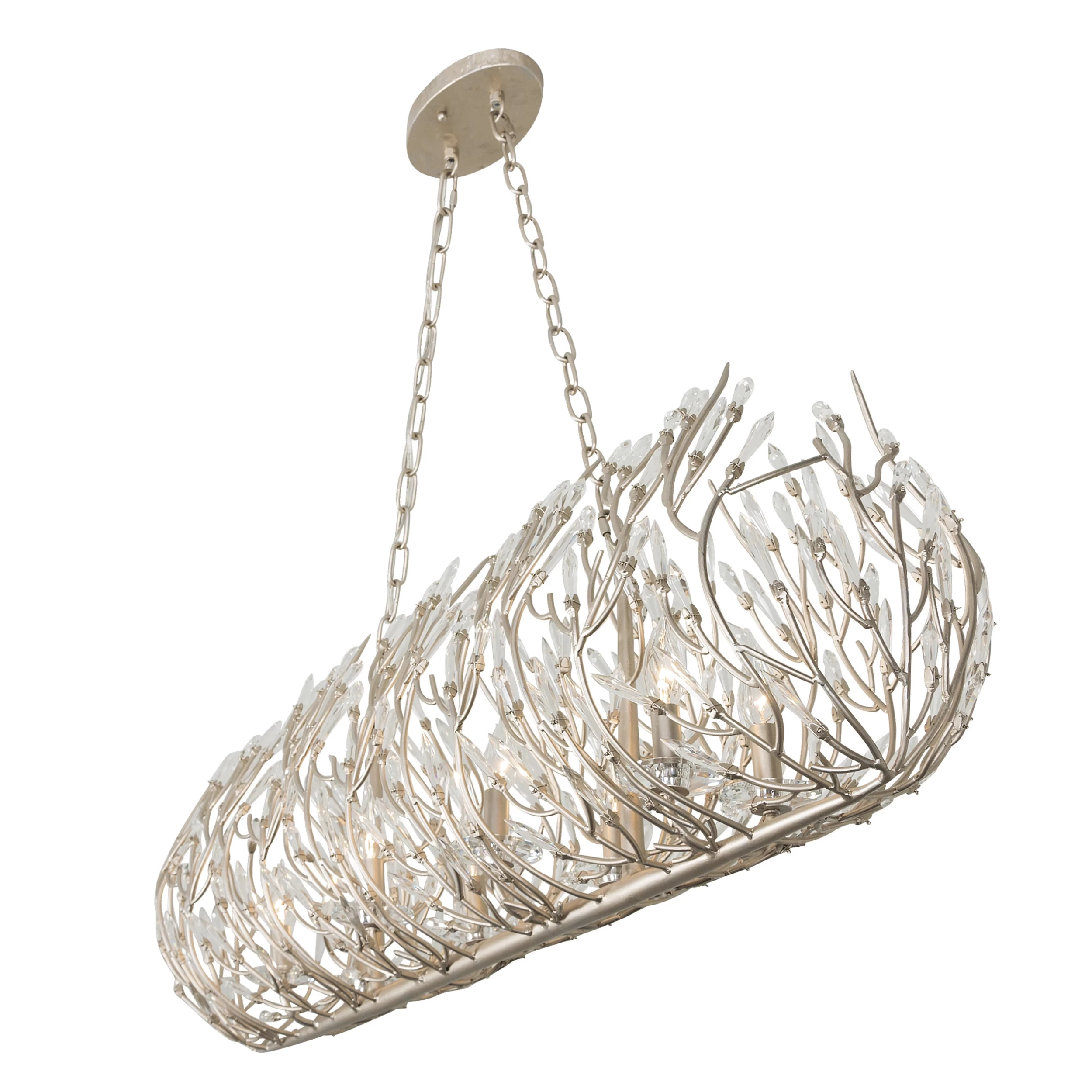 Bask 271N08GD 8-Light Kitchen Island Pendant - Gold Dust 8 Bask 271N08GD 8-Light Kitchen Island Pendant - Gold Dust - Image 6
