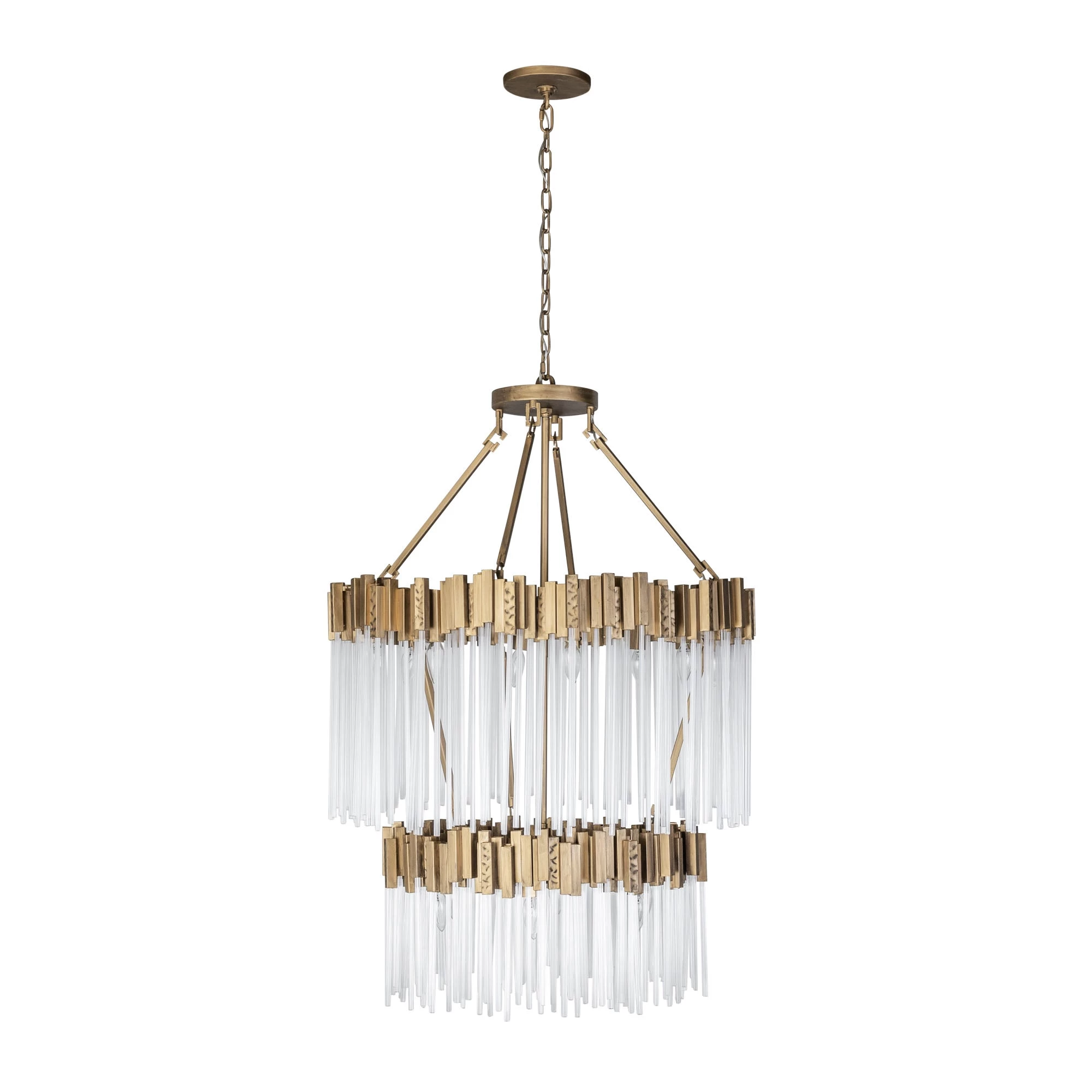 Matrix 309C14HG 14-Light Chandelier - Havana Gold 6 Matrix 309C14HG 14-Light Chandelier - Havana Gold - Image 4