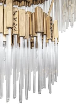 Matrix 309C14HG 14-Light Chandelier - Havana Gold 8 Matrix 309C14HG 14-Light Chandelier - Havana Gold -Hanging Lighting 309C14HG Detail 1