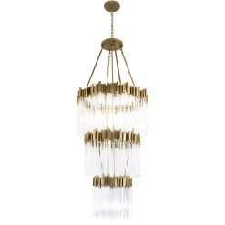 Matrix 309C19HG 19-Light Chandelier - Havana Gold