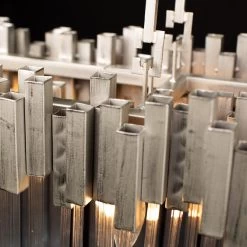 Matrix 309N06RN 6-Light Kitchen Island Pendant - Rainy Night -Hanging Lighting 309N06RN 1