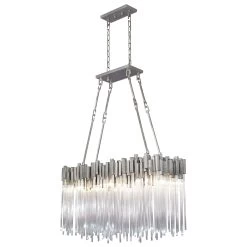 Matrix 309N06RN 6-Light Kitchen Island Pendant - Rainy Night -Hanging Lighting 309N06RN 8