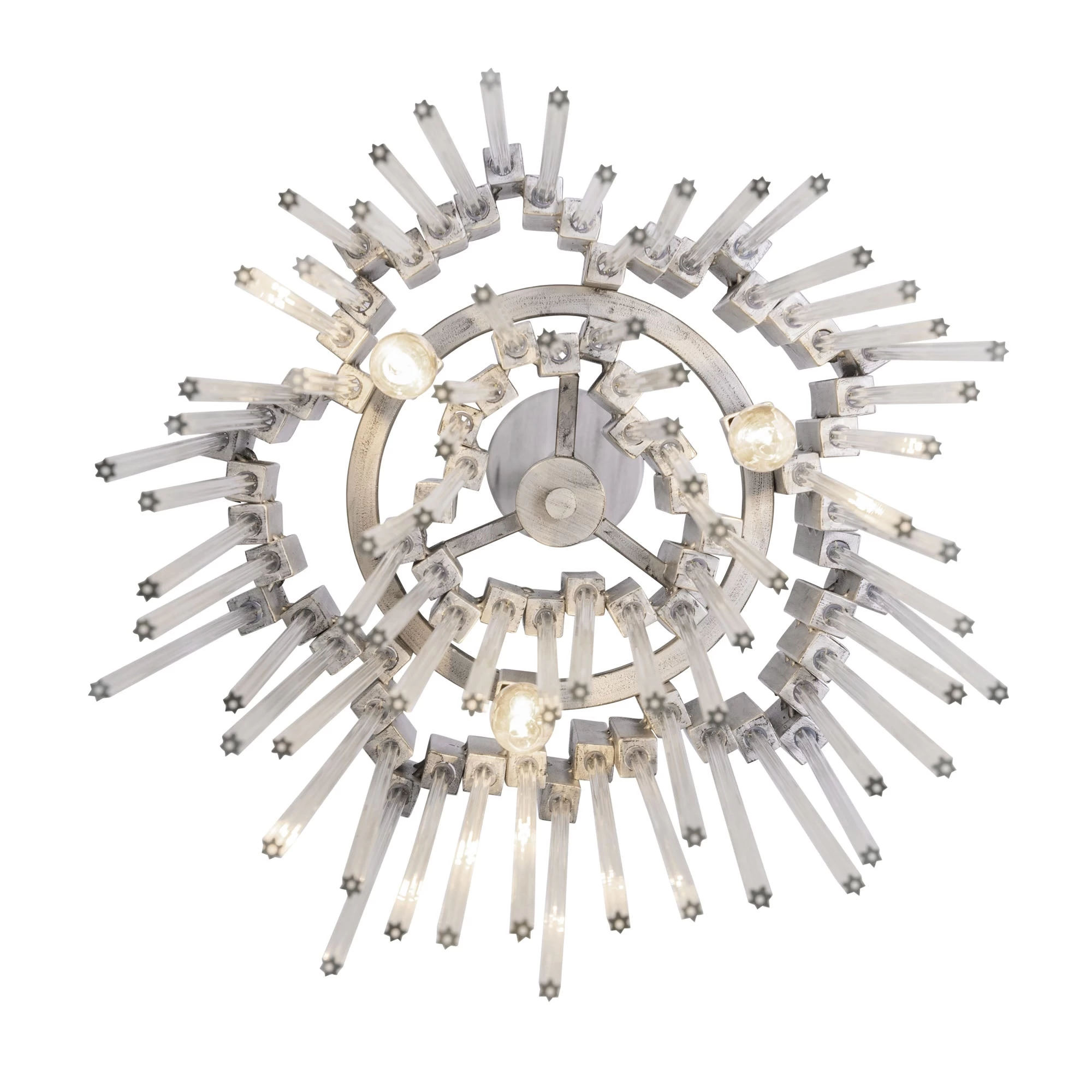 Matrix 309P03RN 3-Light Pendant Light - Rainy Night 8 Matrix 309P03RN 3-Light Pendant Light - Rainy Night - Image 6