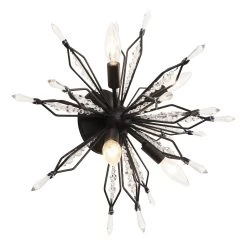 Orbital 311S04CB 4-Light Semi-Flush - Carbon -Hanging Lighting 311S04CB 5