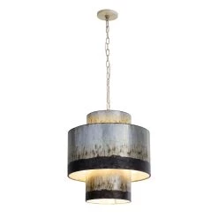 Cannery 323F04OG 4-Light Pendant Light - Ombre Galvanized -Hanging Lighting 323F04OG 2