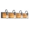 Ella Jane 334B04NB 4-Light Vanity Light - New Bronze 1 Ella Jane 334B04NB 4-Light Vanity Light - New Bronze -Hanging Lighting 334B04NB 1