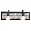 Abbey Rose 336B02BL 2-Light Vanity Light - Black/Galvanized -Hanging Lighting 336B02BL 1