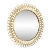 Forever 342A01FG Round Mirror - French Gold