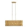 Forever 342N06FG 6-Light Pendant Light - French Gold -Hanging Lighting 342N06FG