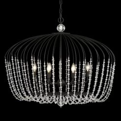 Voliere 343N06MB 6-Light Pendant Light - Matte Black