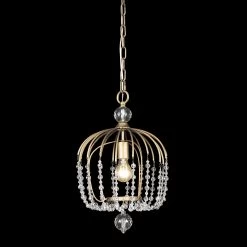 Voliere 343P01HG 1-Light Pendant Light - Havana Gold -Hanging Lighting 343P01HG