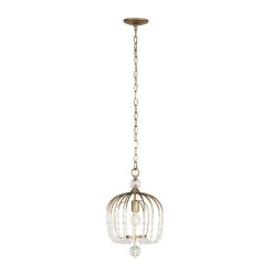 Voliere 343P01HG 1-Light Pendant Light - Havana Gold -Hanging Lighting 343P01HG 4