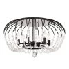 Voliere 343S06MB 6-Light Ceiling Light - Matte Black -Hanging Lighting 343S06MB