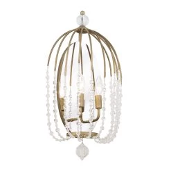 Voliere 343W02HG 2-Light Wall Sconce - Havana Gold -Hanging Lighting 343W02HG 2