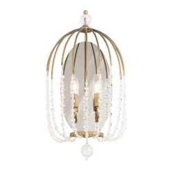 Voliere 343W02HG 2-Light Wall Sconce - Havana Gold -Hanging Lighting 343W02HG 3
