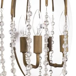 Voliere 343W02HG 2-Light Wall Sconce - Havana Gold -Hanging Lighting 343W02HG Detail 2